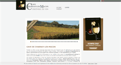 Desktop Screenshot of cave-charnay.com